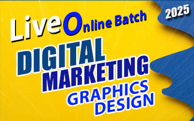 Digital Marketing With Graphics Design 2025 (Online Batch)